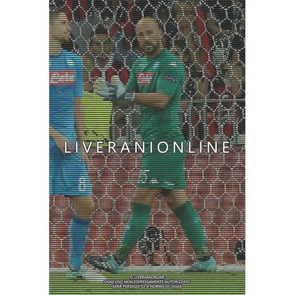 Nizza vs Napoli Primo turno di playoff, Partita di ritorno di Champions League 22 agosto 2017 nella foto PEPE REINA ©MOSCA / AGENZIA ALDO LIVERANI SAS