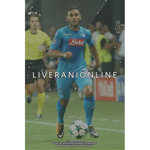 Nizza vs Napoli Primo turno di playoff, Partita di ritorno di Champions League 22 agosto 2017 nella foto FAUOZI GHOULAM ©MOSCA / AGENZIA ALDO LIVERANI SAS
