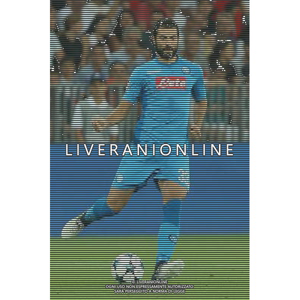 Nizza vs Napoli Primo turno di playoff, Partita di ritorno di Champions League 22 agosto 2017 nella foto RAUL ALBIOL ©MOSCA / AGENZIA ALDO LIVERANI SAS