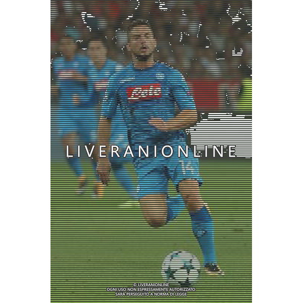 Nizza vs Napoli Primo turno di playoff, Partita di ritorno di Champions League 22 agosto 2017 nella foto DRIES MERTENS ©MOSCA / AGENZIA ALDO LIVERANI SAS