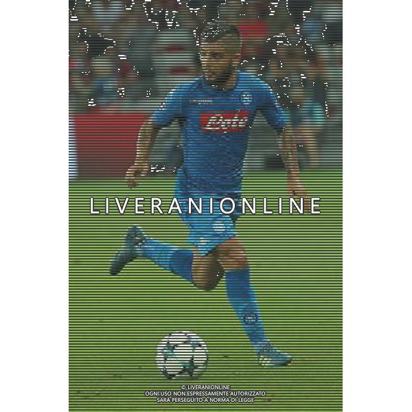 Nizza vs Napoli Primo turno di playoff, Partita di ritorno di Champions League 22 agosto 2017 nella foto LORENZO INSIGNE ©MOSCA / AGENZIA ALDO LIVERANI SAS