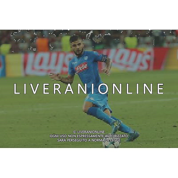 Nizza vs Napoli Primo turno di playoff, Partita di ritorno di Champions League 22 agosto 2017 nella foto LORENZO INSIGNE ©MOSCA / AGENZIA ALDO LIVERANI SAS
