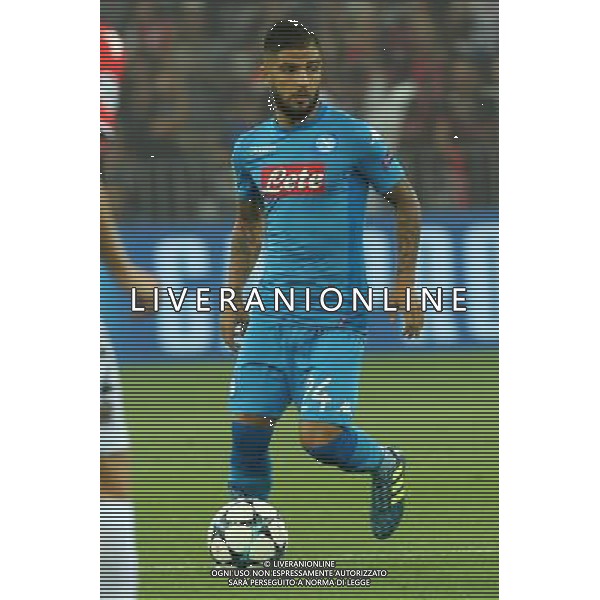 Nizza vs Napoli Primo turno di playoff, Partita di ritorno di Champions League 22 agosto 2017 nella foto LORENZO INSIGNE ©MOSCA / AGENZIA ALDO LIVERANI SAS