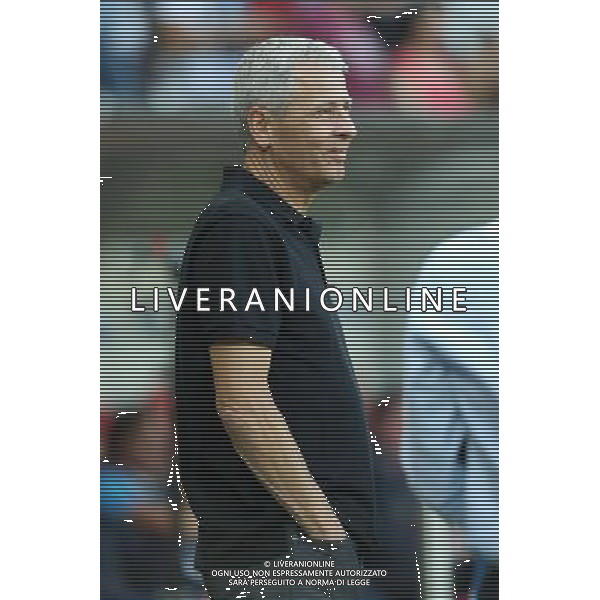 Nizza vs Napoli Primo turno di playoff, Partita di ritorno di Champions League 22 agosto 2017 nella foto LUCIEN FAVRE ©MOSCA / AGENZIA ALDO LIVERANI SAS
