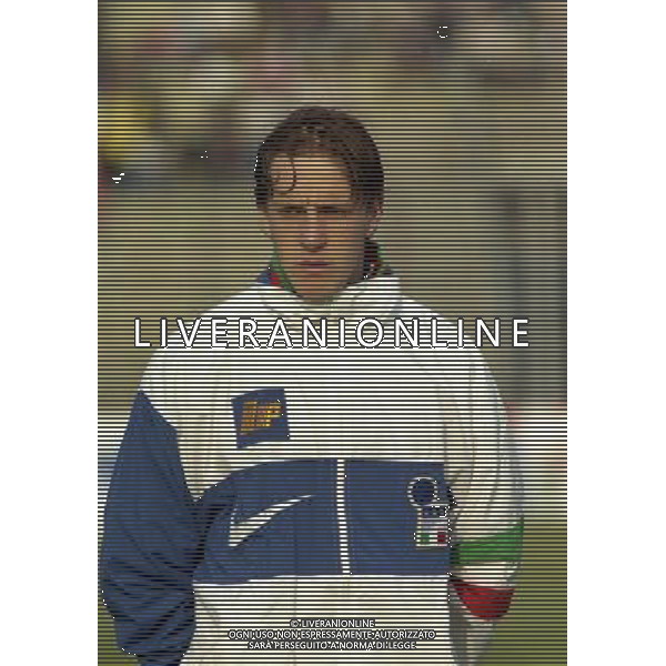 1997-1998 SASSUOLO -NAZIONALE ITALIANA UNDER 21-GALLES NELLA FOTO MASSIMO AMBROSINI AG ALDO LIVERANI SAS