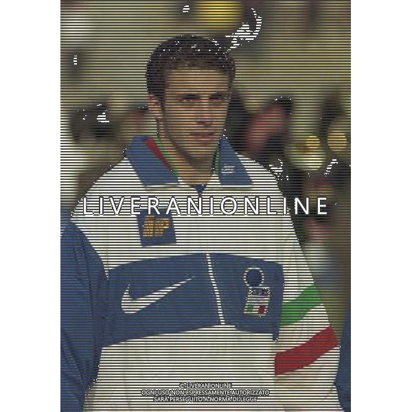 1997-1998 SASSUOLO -NAZIONALE ITALIANA UNDER 21-GALLES NELLA FOTO RAFFAELE LONGO AG ALDO LIVERANI SAS