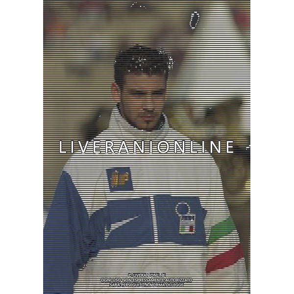 1997-1998 SASSUOLO -NAZIONALE ITALIANA UNDER 21-GALLES NELLA FOTO FAUSTO ROSSINI AG ALDO LIVERANI SAS