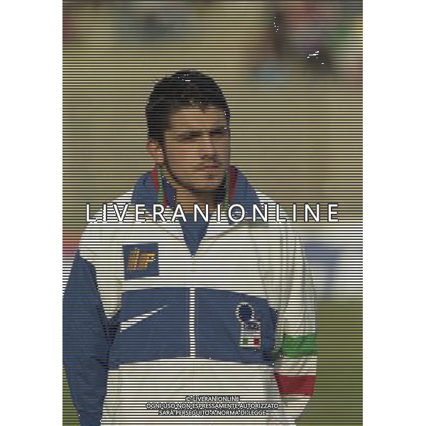 1997-1998 SASSUOLO -NAZIONALE ITALIANA UNDER 21-GALLES NELLA FOTO GENNARO GATTUSO AG ALDO LIVERANI SAS