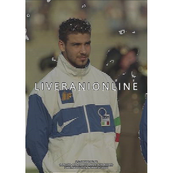 1997-1998 SASSUOLO -NAZIONALE ITALIANA UNDER 21-GALLES NELLA FOTO FAUSTO ROSSINI AG ALDO LIVERANI SAS