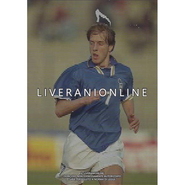 1997-1998 SASSUOLO -NAZIONALE ITALIANA UNDER 21-GALLES NELLA FOTO MASSIMO AMBROSINI AG ALDO LIVERANI SAS