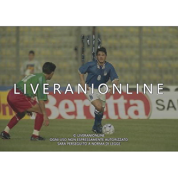 1997-1998 SASSUOLO -NAZIONALE ITALIANA UNDER 21-GALLES NELLA FOTO GENNARO GATTUSO AG ALDO LIVERANI SAS