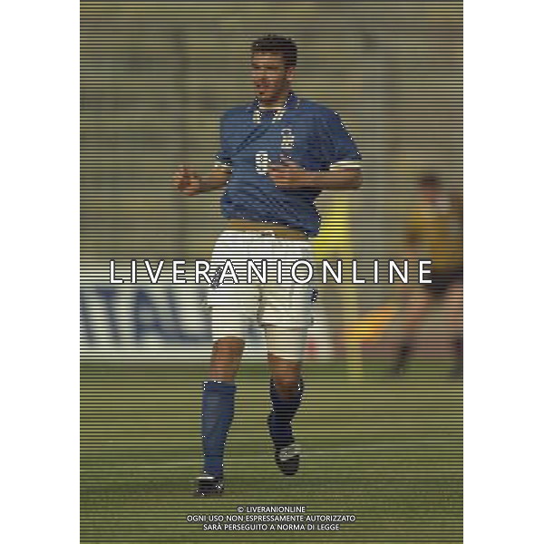 1997-1998 SASSUOLO -NAZIONALE ITALIANA UNDER 21-GALLES NELLA FOTO FAUSTO ROSSINI AG ALDO LIVERANI SAS