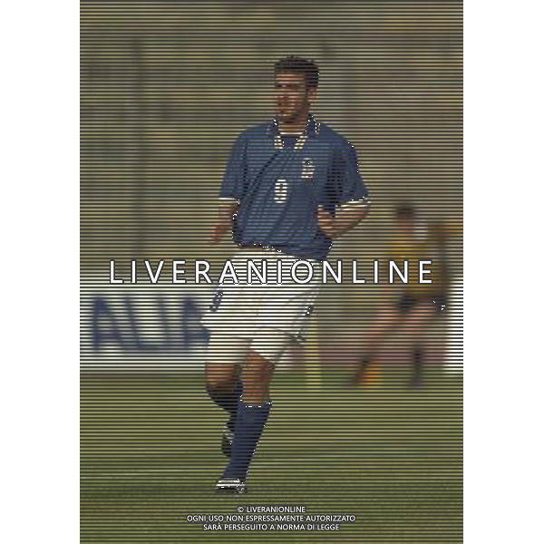 1997-1998 SASSUOLO -NAZIONALE ITALIANA UNDER 21-GALLES NELLA FOTO FAUSTO ROSSINI AG ALDO LIVERANI SAS