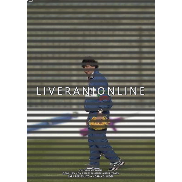 1997-1998 SASSUOLO -NAZIONALE ITALIANA UNDER 21-GALLES NELLA FOTO LUCA GIANNINI AG ALDO LIVERANI SAS