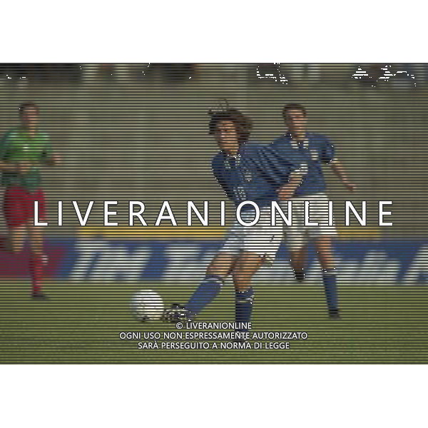 1997-1998 SASSUOLO -NAZIONALE ITALIANA UNDER 21-GALLES NELLA FOTO ANDREA PIRLO AG ALDO LIVERANI SAS