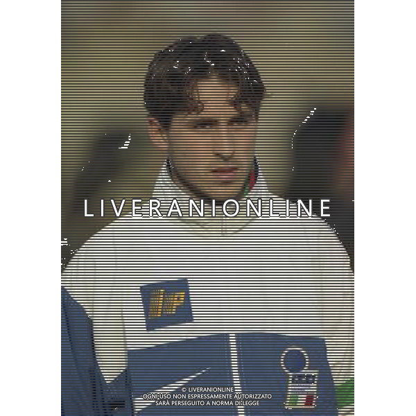1997-1998 SASSUOLO -NAZIONALE ITALIANA UNDER 21-GALLES NELLA FOTO ALESSANDRO GRANDONI AG ALDO LIVERANI SAS