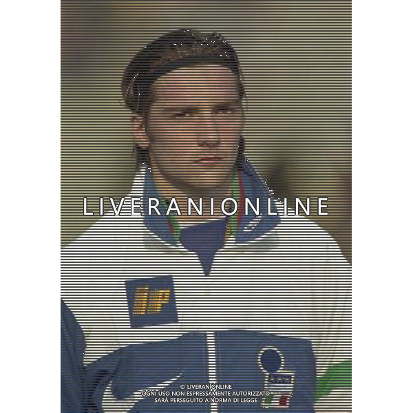 1997-1998 SASSUOLO -NAZIONALE ITALIANA UNDER 21-GALLES NELLA FOTO MORGAN DE SANCTIS AG ALDO LIVERANI SAS