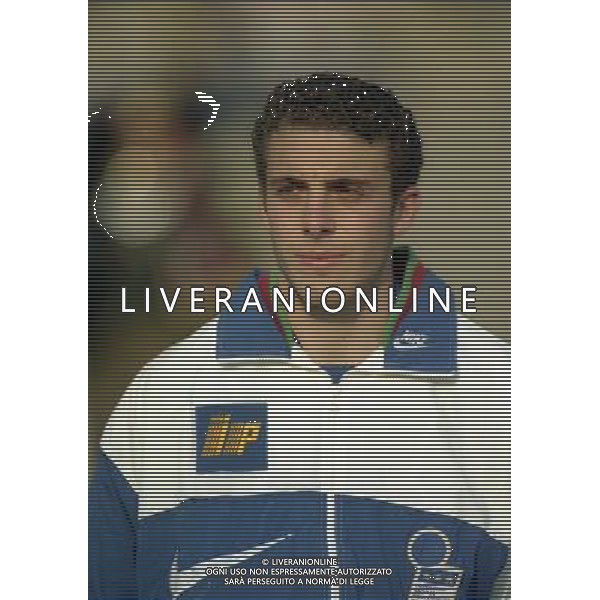 1997-1998 SASSUOLO -NAZIONALE ITALIANA UNDER 21-GALLES NELLA FOTO RAFFAELE LONGO AG ALDO LIVERANI SAS