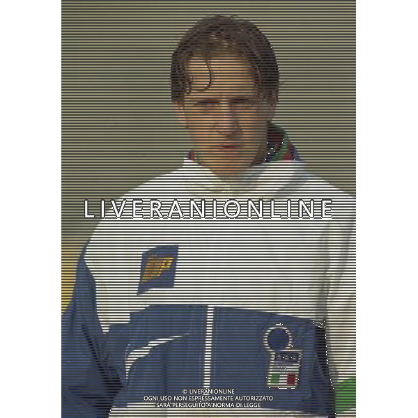 1997-1998 SASSUOLO -NAZIONALE ITALIANA UNDER 21-GALLES NELLA FOTO MASSIMO AMBROSINI AG ALDO LIVERANI SAS