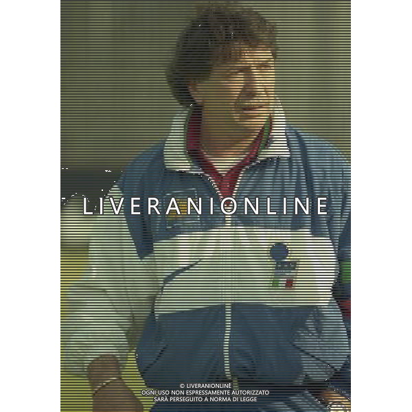 1997-1998 SASSUOLO -NAZIONALE ITALIANA UNDER 21-GALLES NELLA FOTO LUCA GIANNINI AG ALDO LIVERANI SAS