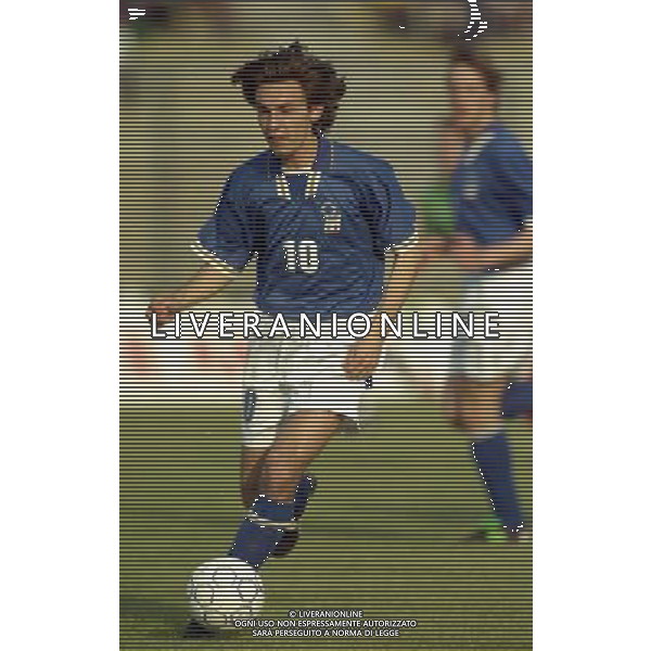 1997-1998 SASSUOLO -NAZIONALE ITALIANA UNDER 21-GALLES NELLA FOTO ANDREA PIRLO AG ALDO LIVERANI SAS