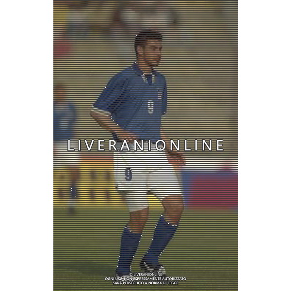 1997-1998 SASSUOLO -NAZIONALE ITALIANA UNDER 21-GALLES NELLA FOTO FAUSTO ROSSINI AG ALDO LIVERANI SAS
