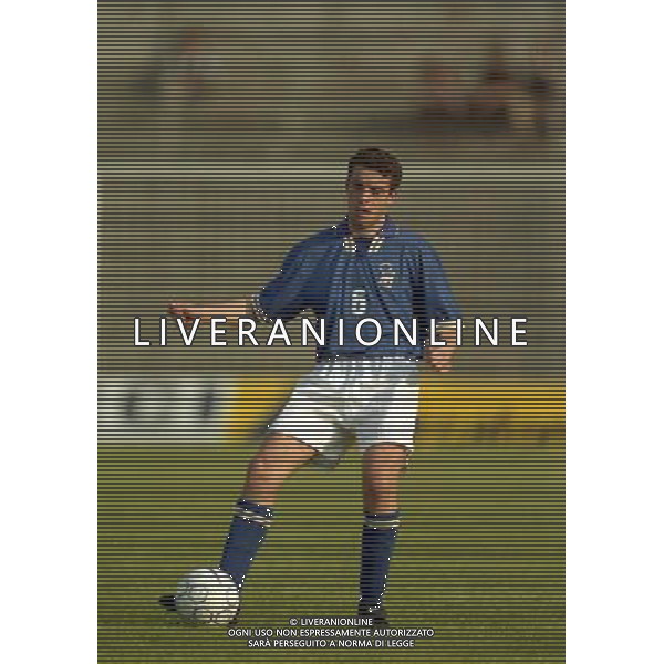 1997-1998 SASSUOLO -NAZIONALE ITALIANA UNDER 21-GALLES NELLA FOTO RAFFAELE LONGO AG ALDO LIVERANI SAS