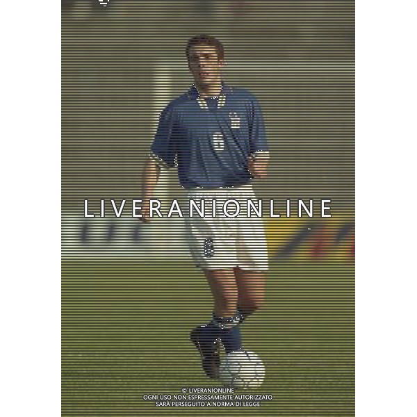 1997-1998 SASSUOLO -NAZIONALE ITALIANA UNDER 21-GALLES NELLA FOTO RAFFAELE LONGO AG ALDO LIVERANI SAS