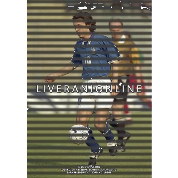 1997-1998 SASSUOLO -NAZIONALE ITALIANA UNDER 21-GALLES NELLA FOTO ANDREA PIRLO AG ALDO LIVERANI SAS