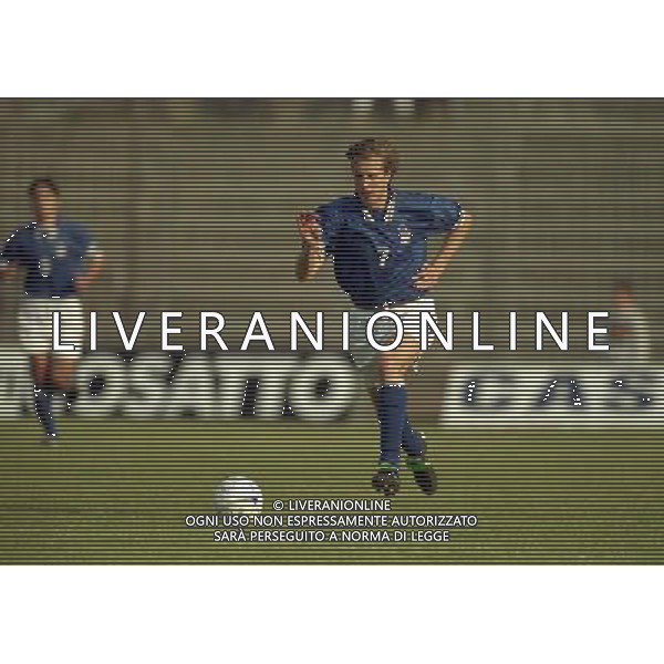 1997-1998 SASSUOLO -NAZIONALE ITALIANA UNDER 21-GALLES NELLA FOTO MASSIMO AMBROSINI AG ALDO LIVERANI SAS
