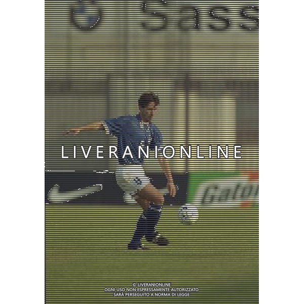 1997-1998 SASSUOLO -NAZIONALE ITALIANA UNDER 21-GALLES NELLA FOTO ALESSANDRO GRANDONI AG ALDO LIVERANI SAS