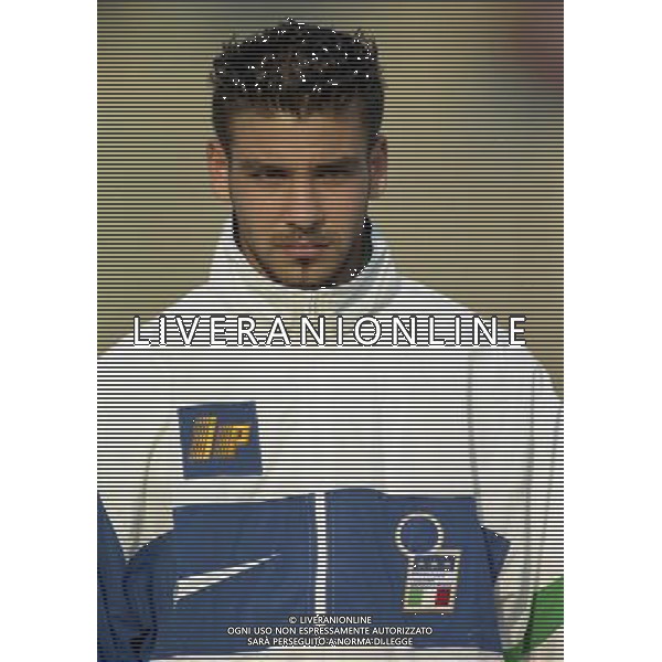 1997-1998 SASSUOLO -NAZIONALE ITALIANA UNDER 21-GALLES NELLA FOTO FAUSTO ROSSINI AG ALDO LIVERANI SAS