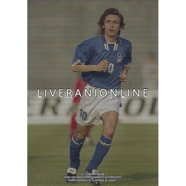 1997-1998 SASSUOLO -NAZIONALE ITALIANA UNDER 21-GALLES NELLA FOTO ANDREA PIRLO AG ALDO LIVERANI SAS