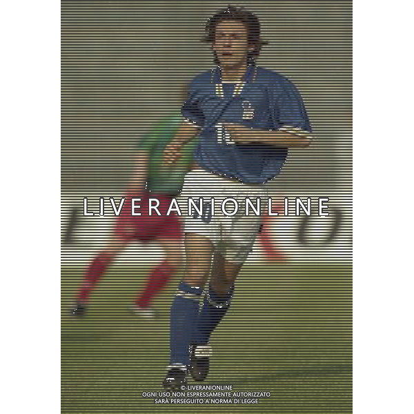 1997-1998 SASSUOLO -NAZIONALE ITALIANA UNDER 21-GALLES NELLA FOTO ANDREA PIRLO AG ALDO LIVERANI SAS