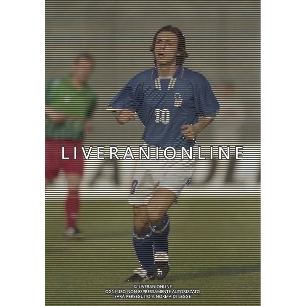 1997-1998 SASSUOLO -NAZIONALE ITALIANA UNDER 21-GALLES NELLA FOTO ANDREA PIRLO AG ALDO LIVERANI SAS