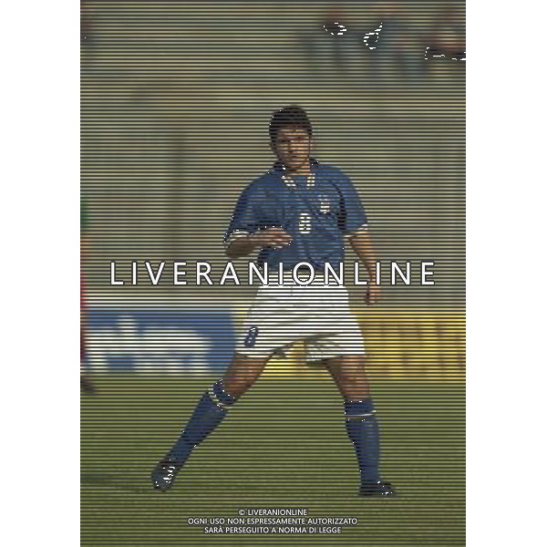 1997-1998 SASSUOLO -NAZIONALE ITALIANA UNDER 21-GALLES NELLA FOTO GENNARO GATTUSO AG ALDO LIVERANI SAS