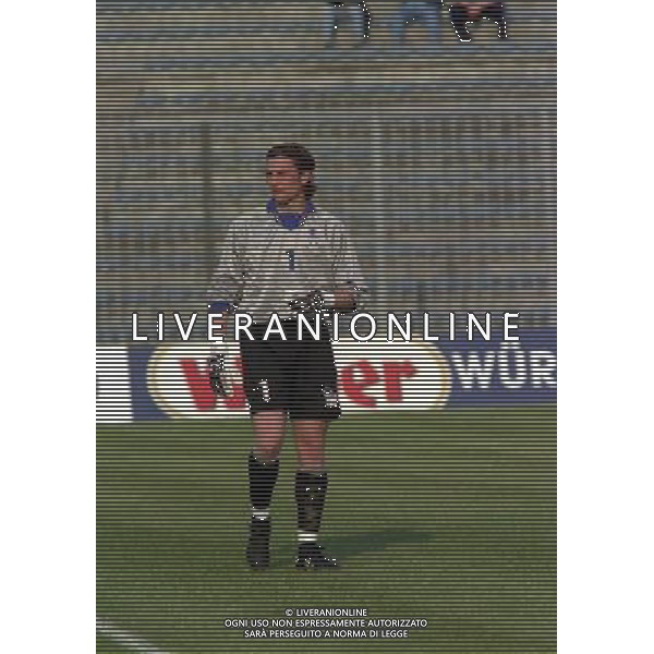 1997-1998 SASSUOLO -NAZIONALE ITALIANA UNDER 21-GALLES NELLA FOTO MORGAN DE SANCTIS AG ALDO LIVERANI SAS
