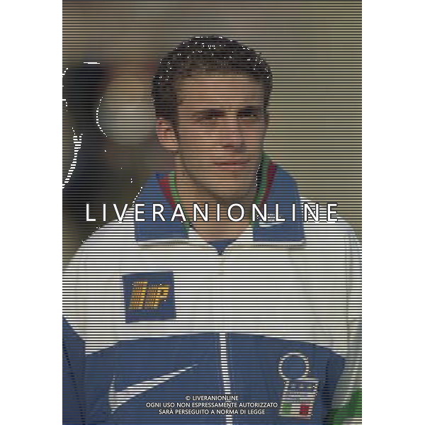 1997-1998 SASSUOLO -NAZIONALE ITALIANA UNDER 21-GALLES NELLA FOTO RAFFAELE LONGO AG ALDO LIVERANI SAS