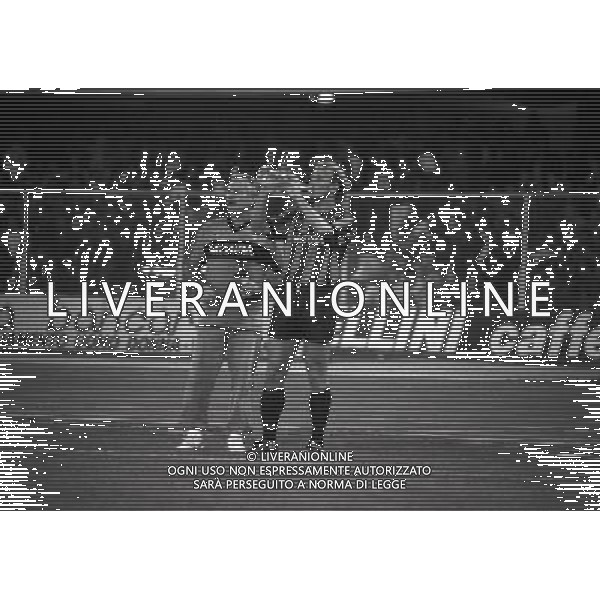 03-10-1990 VERONA-COPPA UEFA INTER RAPID VIENNA 3-1 NELLA FOTO GIANCARLO DELLA CASA E ANDREAS BREHME AG ALDO LIVERANI SAS