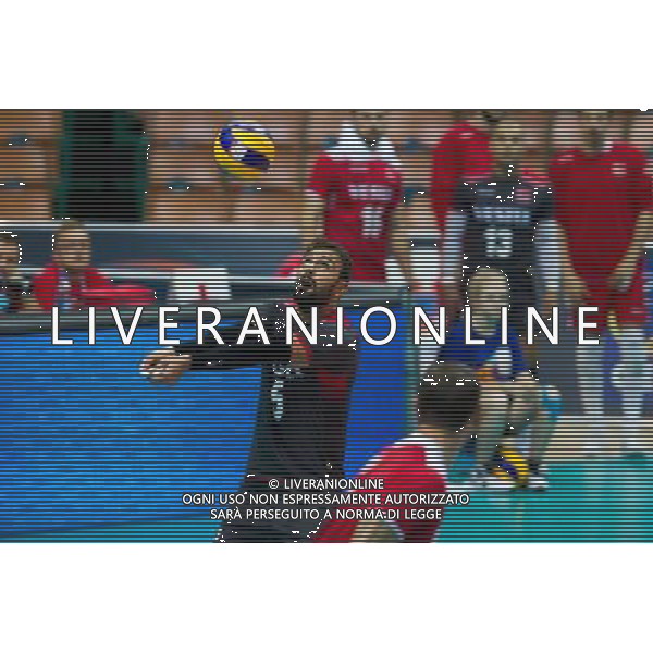 KATOWICE 30.08.2017 SPORT SIATKOWKA CEV MISTRZOSTWA EUROPY W PILCE SIATKOWEJ MEZCZYZN LOTTO EUROVOLLEY POLAND 2017 CEV VOLLEYBALL EUROPEAN CHAMPIONSHIP MEN ITALY - TURKEY WLOCHY - TURCJA NZ. HASAN YESILBUDAK (TUR) FOT. MICHAL CHWIEDUK / FOKUSMEDIA.COM.PL / NEWSPIX.PL --- Newspix.pl AG ALDO LIVERANI SAS ONLY ITALY *** Local Caption *** www.newspix.pl mail us: info@newspix.pl call us: 0048 022 23 22 222 --- Polish Picture Agency by Ringier Axel Springer Poland