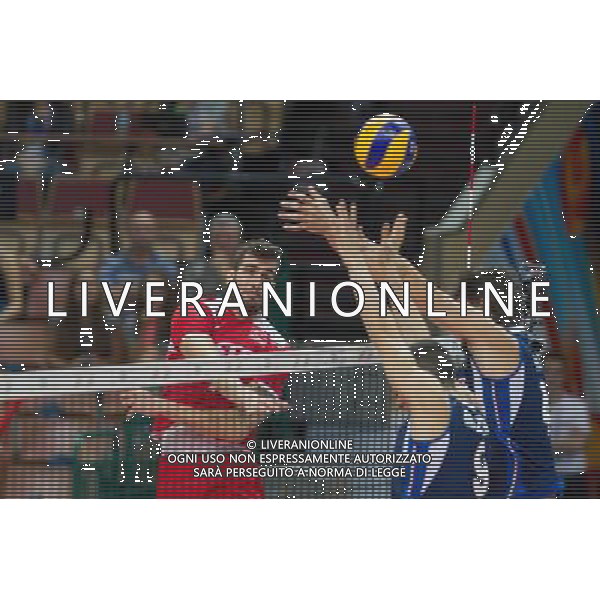 KATOWICE 30.08.2017 SPORT SIATKOWKA CEV MISTRZOSTWA EUROPY W PILCE SIATKOWEJ MEZCZYZN LOTTO EUROVOLLEY POLAND 2017 CEV VOLLEYBALL EUROPEAN CHAMPIONSHIP MEN ITALY - TURKEY WLOCHY - TURCJA NZ. FAIK SAMED GUNES (TUR) FOT. MICHAL CHWIEDUK / FOKUSMEDIA.COM.PL / NEWSPIX.PL --- Newspix.pl AG ALDO LIVERANI SAS ONLY ITALY *** Local Caption *** www.newspix.pl mail us: info@newspix.pl call us: 0048 022 23 22 222 --- Polish Picture Agency by Ringier Axel Springer Poland