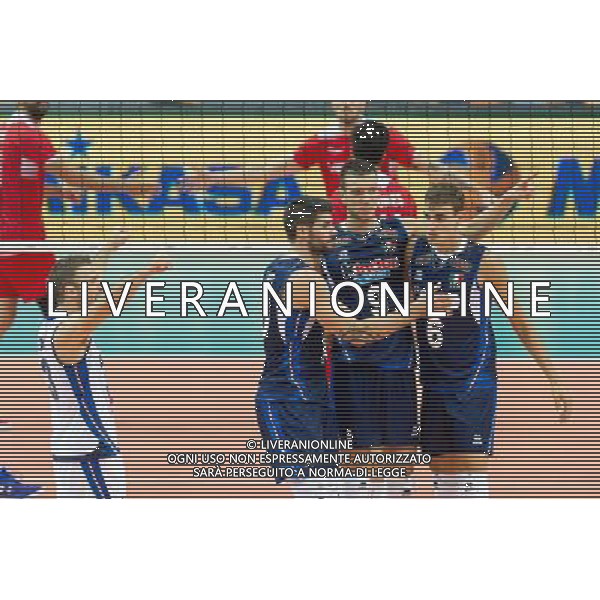 KATOWICE 30.08.2017 SPORT SIATKOWKA CEV MISTRZOSTWA EUROPY W PILCE SIATKOWEJ MEZCZYZN LOTTO EUROVOLLEY POLAND 2017 CEV VOLLEYBALL EUROPEAN CHAMPIONSHIP MEN ITALY - TURKEY WLOCHY - TURCJA NZ. DANIELE MAZZONE (ITA) SIMONE GIANNELLI (ITA) RADOSC FOT. MICHAL CHWIEDUK / FOKUSMEDIA.COM.PL / NEWSPIX.PL --- Newspix.pl AG ALDO LIVERANI SAS ONLY ITALY *** Local Caption *** www.newspix.pl mail us: info@newspix.pl call us: 0048 022 23 22 222 --- Polish Picture Agency by Ringier Axel Springer Poland