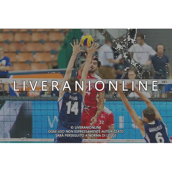 KATOWICE 30.08.2017 SPORT SIATKOWKA CEV MISTRZOSTWA EUROPY W PILCE SIATKOWEJ MEZCZYZN LOTTO EUROVOLLEY POLAND 2017 CEV VOLLEYBALL EUROPEAN CHAMPIONSHIP MEN ITALY - TURKEY WLOCHY - TURCJA NZ. FAIK SAMED GUNES (TUR) FOT. MICHAL CHWIEDUK / FOKUSMEDIA.COM.PL / NEWSPIX.PL --- Newspix.pl AG ALDO LIVERANI SAS ONLY ITALY *** Local Caption *** www.newspix.pl mail us: info@newspix.pl call us: 0048 022 23 22 222 --- Polish Picture Agency by Ringier Axel Springer Poland