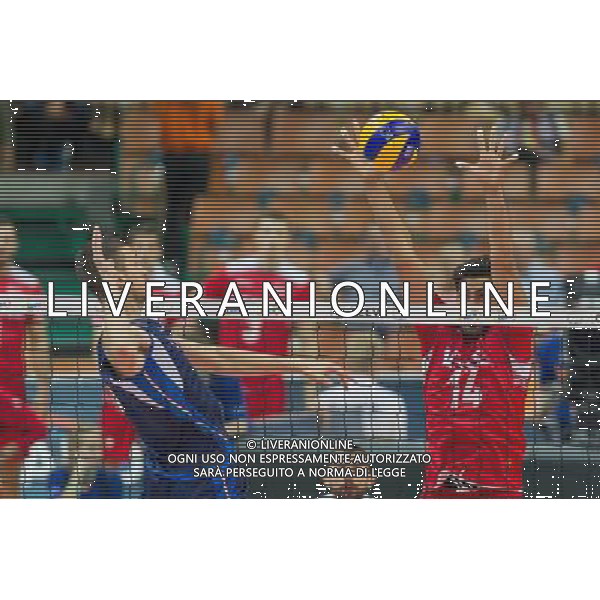 KATOWICE 30.08.2017 SPORT SIATKOWKA CEV MISTRZOSTWA EUROPY W PILCE SIATKOWEJ MEZCZYZN LOTTO EUROVOLLEY POLAND 2017 CEV VOLLEYBALL EUROPEAN CHAMPIONSHIP MEN ITALY - TURKEY WLOCHY - TURCJA NZ. FAIK SAMED GUNES (TUR) FOT. MICHAL CHWIEDUK / FOKUSMEDIA.COM.PL / NEWSPIX.PL --- Newspix.pl AG ALDO LIVERANI SAS ONLY ITALY *** Local Caption *** www.newspix.pl mail us: info@newspix.pl call us: 0048 022 23 22 222 --- Polish Picture Agency by Ringier Axel Springer Poland