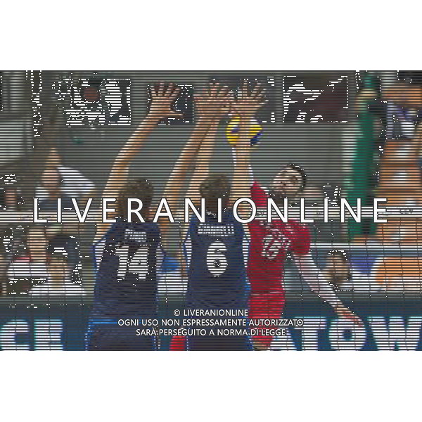 KATOWICE 30.08.2017 SPORT SIATKOWKA CEV MISTRZOSTWA EUROPY W PILCE SIATKOWEJ MEZCZYZN LOTTO EUROVOLLEY POLAND 2017 CEV VOLLEYBALL EUROPEAN CHAMPIONSHIP MEN ITALY - TURKEY WLOCHY - TURCJA NZ. METIN TOY (TUR) FOT. MICHAL CHWIEDUK / FOKUSMEDIA.COM.PL / NEWSPIX.PL --- Newspix.pl AG ALDO LIVERANI SAS ONLY ITALY *** Local Caption *** www.newspix.pl mail us: info@newspix.pl call us: 0048 022 23 22 222 --- Polish Picture Agency by Ringier Axel Springer Poland