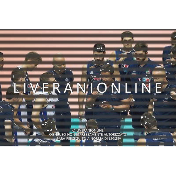 KATOWICE 30.08.2017 SPORT SIATKOWKA CEV MISTRZOSTWA EUROPY W PILCE SIATKOWEJ MEZCZYZN LOTTO EUROVOLLEY POLAND 2017 CEV VOLLEYBALL EUROPEAN CHAMPIONSHIP MEN ITALY - TURKEY WLOCHY - TURCJA NZ. GIANLORENZO BLENGINI (ITA) FOT. MICHAL CHWIEDUK / FOKUSMEDIA.COM.PL / NEWSPIX.PL --- Newspix.pl AG ALDO LIVERANI SAS ONLY ITALY *** Local Caption *** www.newspix.pl mail us: info@newspix.pl call us: 0048 022 23 22 222 --- Polish Picture Agency by Ringier Axel Springer Poland