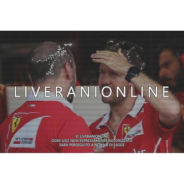 Sebastian Vettel (GER) Ferrari. 31.08.2017. Formula 1 World Championship, Rd 13, Italian Grand Prix, Monza, Italy, Preparation Day. / AGENZIA ALDO LIVERANI SAS - ITALY ONLY - EDITORIAL USE ONLY