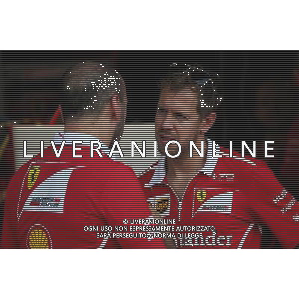 Sebastian Vettel (GER) Ferrari. 31.08.2017. Formula 1 World Championship, Rd 13, Italian Grand Prix, Monza, Italy, Preparation Day. / AGENZIA ALDO LIVERANI SAS - ITALY ONLY - EDITORIAL USE ONLY