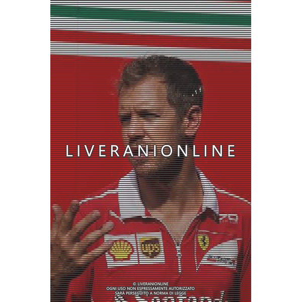 Sebastian Vettel (GER) Ferrari. 31.08.2017. Formula 1 World Championship, Rd 13, Italian Grand Prix, Monza, Italy, Preparation Day. / AGENZIA ALDO LIVERANI SAS - ITALY ONLY - EDITORIAL USE ONLY