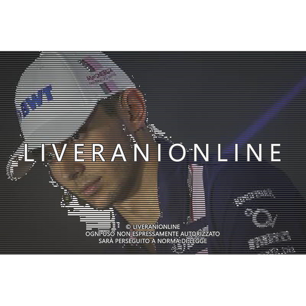 Esteban Ocon (FRA) Sahara Force India F1 Team in the FIA Press Conference. 31.08.2017. Formula 1 World Championship, Rd 13, Italian Grand Prix, Monza, Italy, Preparation Day. / AGENZIA ALDO LIVERANI SAS - ITALY ONLY - EDITORIAL USE ONLY
